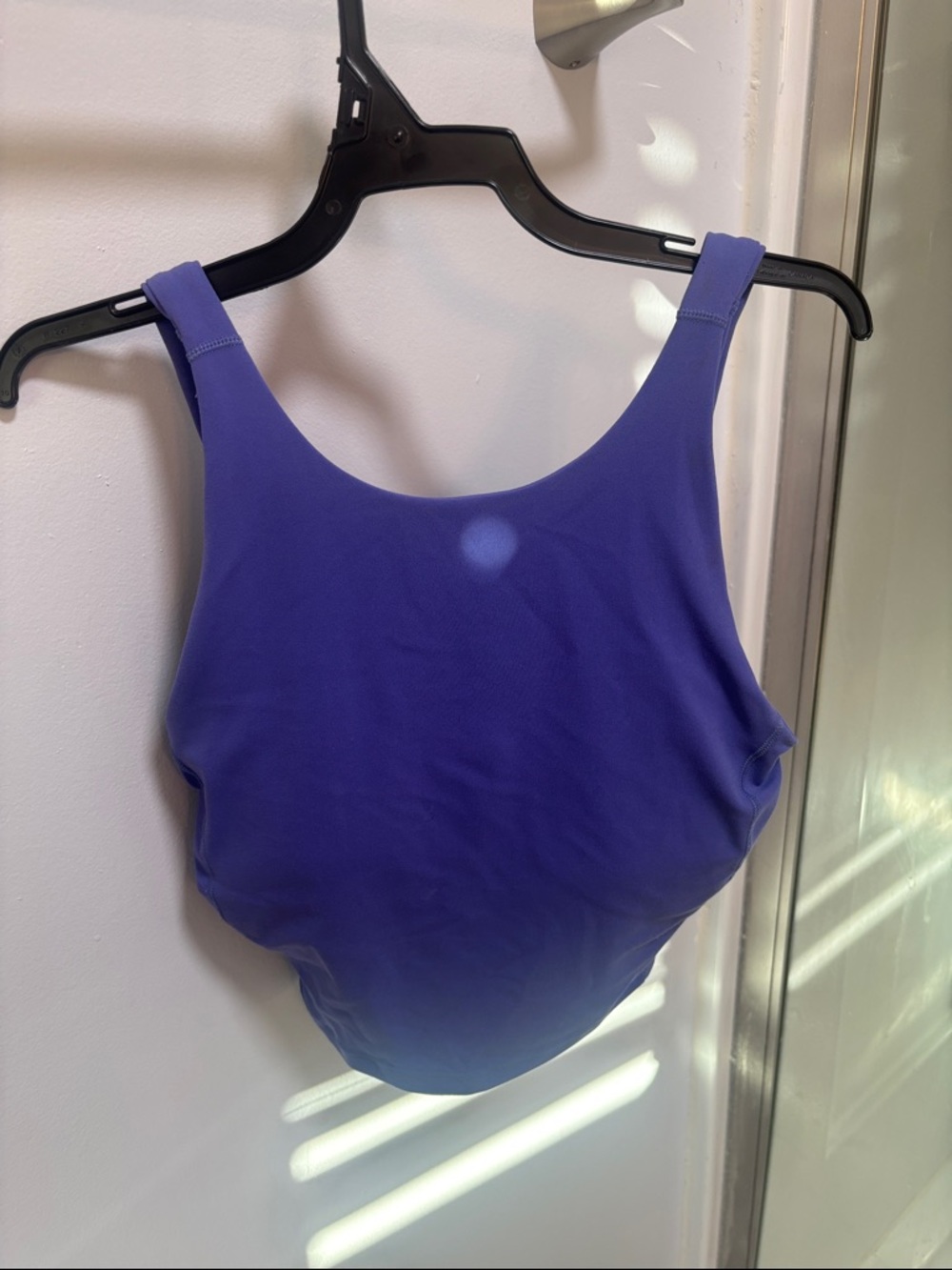 lululemon athletica Royal Purple Scoop-Back Bodysuit